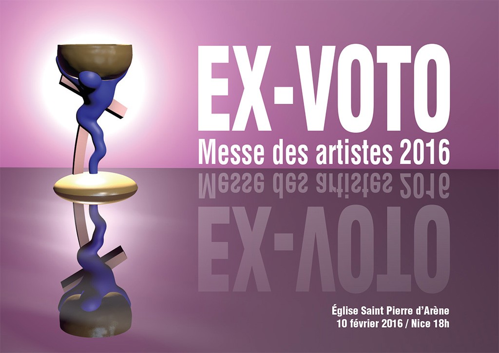 Visuel de la Messe des Artistes 2016 à Nice