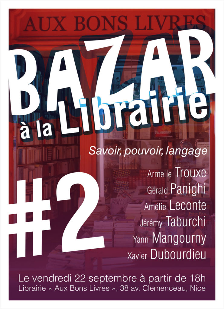 Le Bazar à la librairie #2 !
