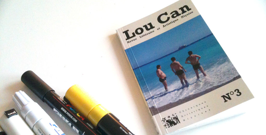 La couverture du troisième numéro de la revue littéraire et artistique Lou Can.