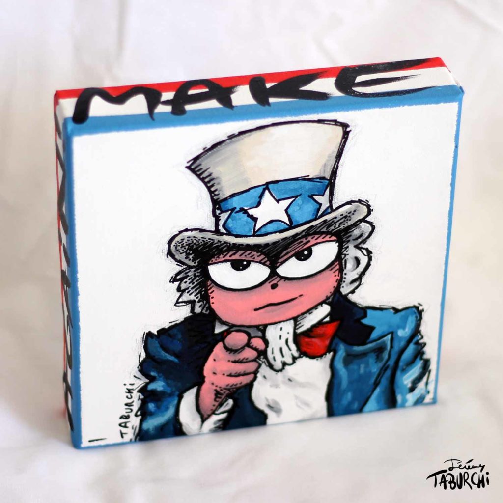 Uncle Sam painting