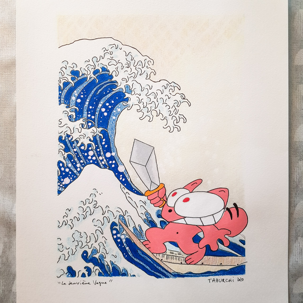 dessin-la-vague-hokusai