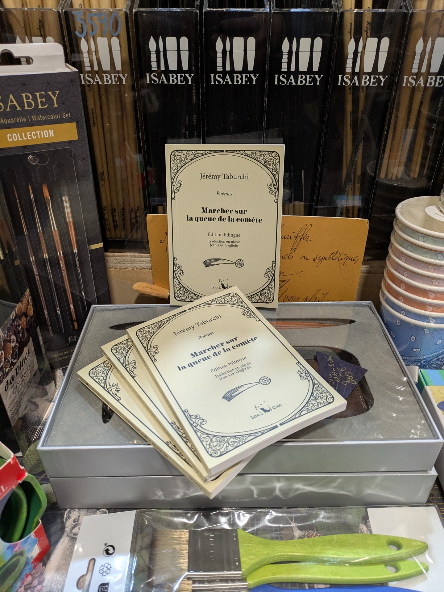 Mon recueil de poèmes chez Monaco Beaux Arts