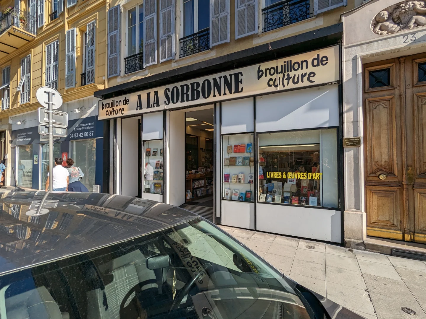 Mes Comètes à la librairie Brouillon de Culture à Nice