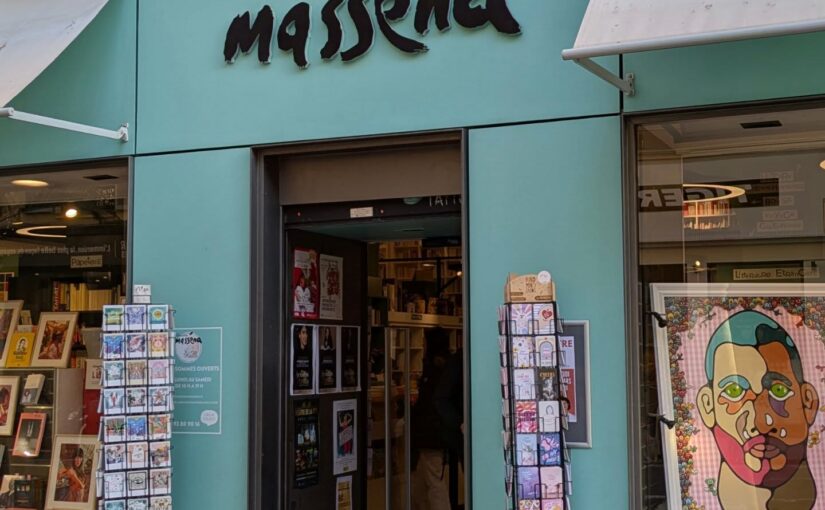 Mes livres à la Librairie Masséna à Nice