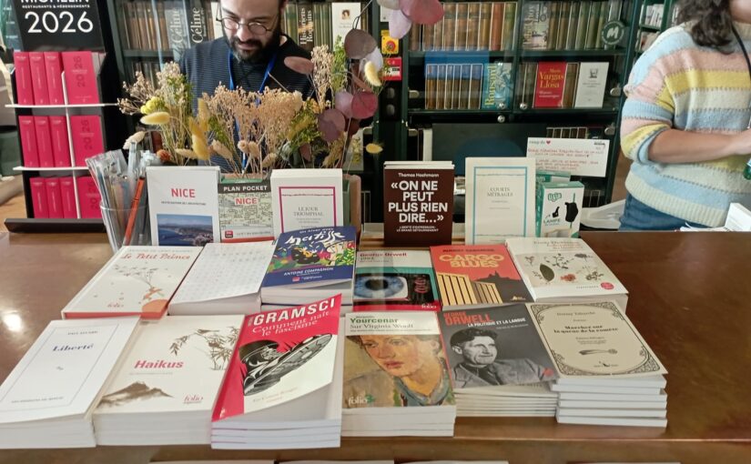 Mes poèmes à la Librairie Masséna